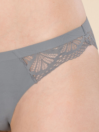 Трусы-слип с кружевом женские