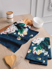 Комплект полотенец вафельных - Фото 3