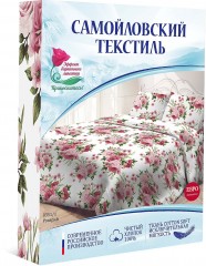 Комплект постельного белья «Розарий» (семейный, бязь, 2 наволочки 50х70) - Фото 1