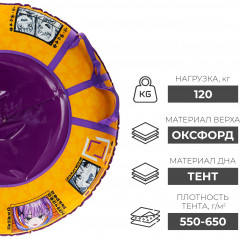 Тюбинг-ватрушка «Аниме» - Фото 1