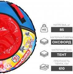 Тюбинг-ватрушка «Фиксики» - Фото 3