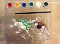 Набор фигурок для росписи «Динозавр» (2 шт) - Фото 3