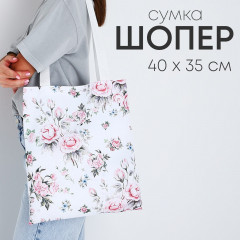 Сумка шопер «Розы» - Фото 1