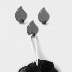 Набор крючков самоклеящихся «Листики» - Фото 4