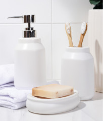 Набор аксессуаров для ванной комнаты «Глянец» - Фото 1