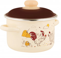 Кастрюля с крышкой «Подворье» - Фото 1