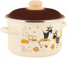 Кастрюля с крышкой «Подворье» - Фото 1