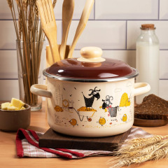 Кастрюля с крышкой «Подворье» - Фото 4