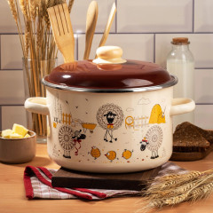 Кастрюля с крышкой «Подворье» - Фото 4