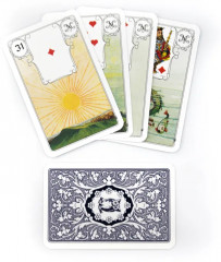 Комплект подарочный из книги и карт таро «Оракул Ленорман. Синяя сова» - Фото 2