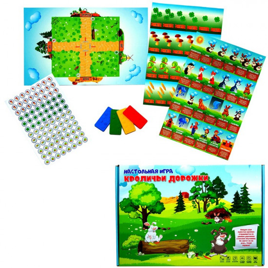 Игра-ходилка «Кроличьи дорожки»
