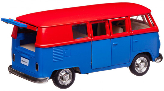 Машинка металлическая «Volkswagen Samba bus Transporter»