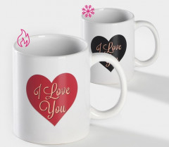 Кружка-хамелеон «Сердце» - Фото 1