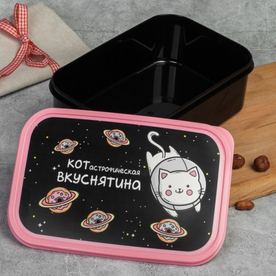 Ланч-бокс «Котастрофическая вкуснятина»
