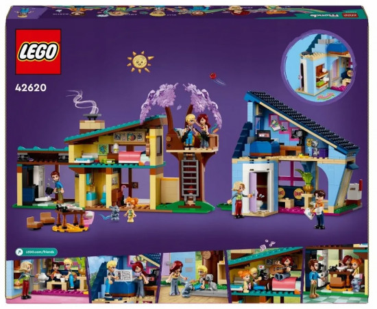 Конструктор LEGO® 42620 Семейные дома Олли и Пейсли