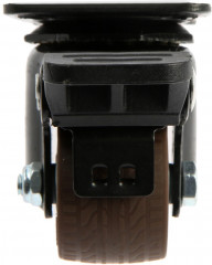 Колесо мебельное поворотное, со стопором - Фото 2