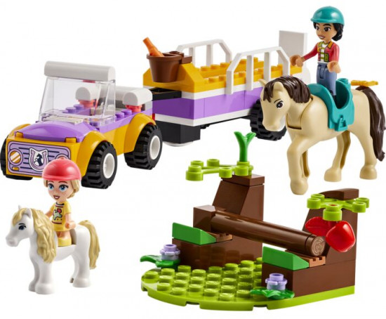 Конструктор LEGO® 42634 Прицеп для лошадей и пони