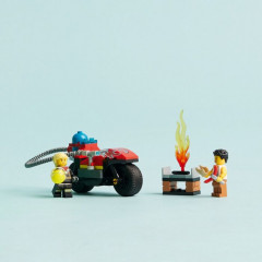 Конструктор City 60410 Мотоцикл пожарно-спасательных служб. Fire Rescue Motorcycle - Фото 4