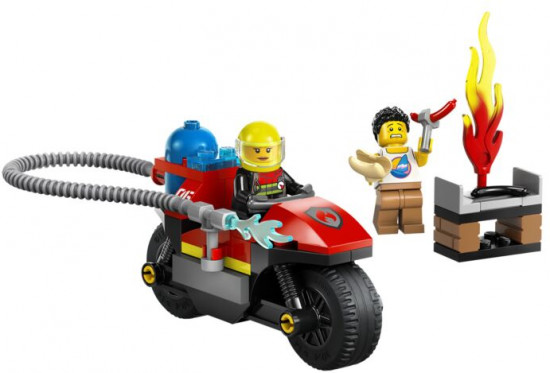 Конструктор LEGO® 60410 Мотоцикл пожарно-спасательных служб