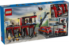 Конструктор City 60414 Пожарная часть с пожарной машиной. Fire Station with Fire Truck - Фото 3