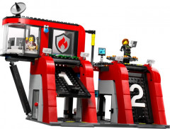 Конструктор City 60414 Пожарная часть с пожарной машиной. Fire Station with Fire Truck - Фото 12