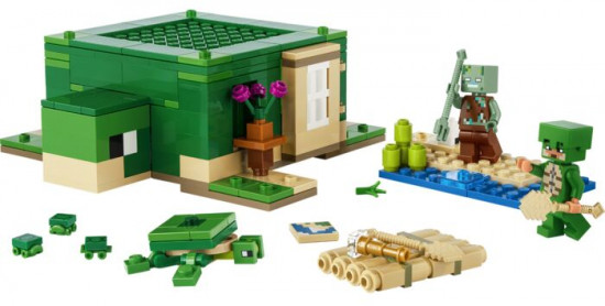Конструктор LEGO® 21254 Пляжный домик Черепаха
