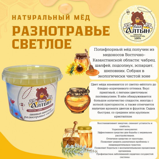 Набор продуктов пчеловодства «семейный»