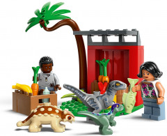 Конструктор Jurassic World 76963 Центр спасения детенышей динозавров. Baby Dinosaur Rescue Center - Фото 7