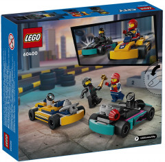 Конструктор City 60400 Картинг и гонщики Go-Karts and Race Drivers - Фото 3