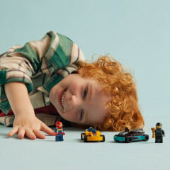 Конструктор City 60400 Картинг и гонщики Go-Karts and Race Drivers - Фото 4