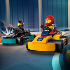 Конструктор City 60400 Картинг и гонщики Go-Karts and Race Drivers - Фото 8