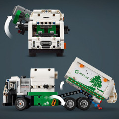 Конструктор Technic 42167 Электрический мусоровоз Mack LR. Mack LR Electric Garbage Truck - Фото 11