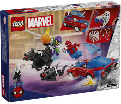 Конструктор Marvel 76279 Гоночная машина. Spider-Man Race Car and Venom Green Goblin - Фото 3