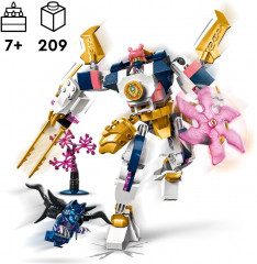 Конструктор Ninjago 71807 Техномеханик Соры. Sora's Elemental Tech Mech - Фото 1