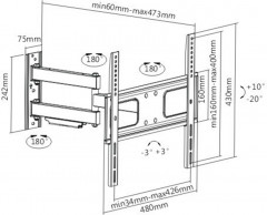 Кронштейн для ТВ и мониторов - Фото 1