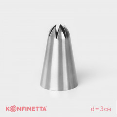 Насадка кондитерская «Закрытая звезда» - Фото 1