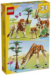 Конструктор Creator 31150 Сафари с животными. Wild Safari Animals - Фото 3