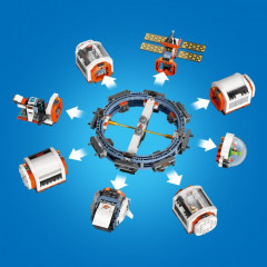 Конструктор City 60433 Модульная космическая станция. Modular Space Station - Фото 7
