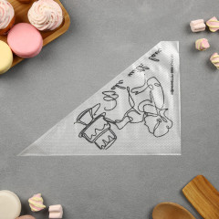 Набор мешков кондитерских «Bake with love» - Фото 1