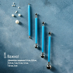 Набор для моделирования кондитерских украшений - Фото 3