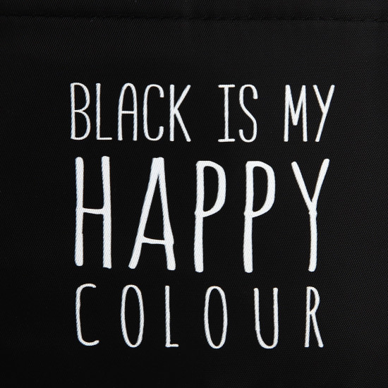 Сумка молодежная «Black is my happy color»