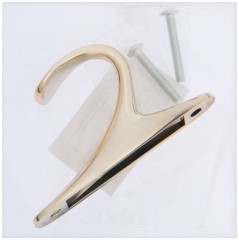 Крючок мебельный однорожковый - Фото 3