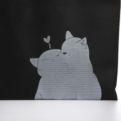 Сумка-шоппер «Котики» - Фото 5