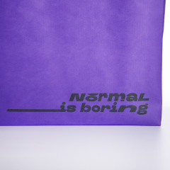 Сумка-шоппер «Normal is boring» - Фото 5