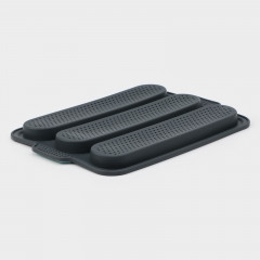 Форма для выпечки силиконовая с перфорацией «Багет» - Фото 3