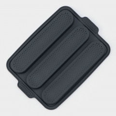 Форма для выпечки силиконовая с перфорацией «Багет» - Фото 4