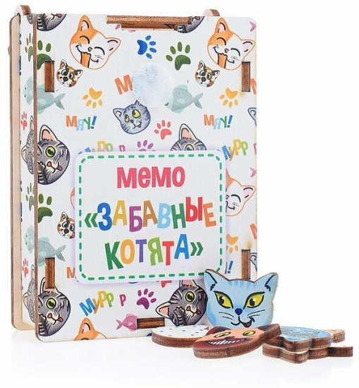 Игра настольная «Мемо. Забавные котята»