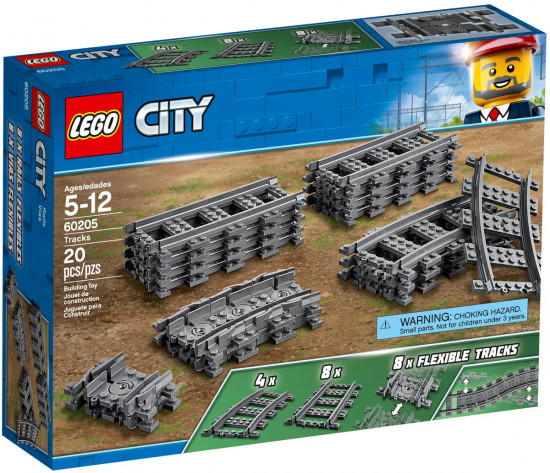 Конструктор LEGO® 60205 Рельсы