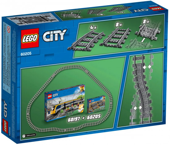 Конструктор LEGO® 60205 Рельсы
