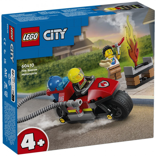 Конструктор LEGO® 60410 Мотоцикл пожарно-спасательных служб